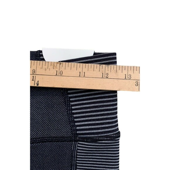 Offline By Aerie Seamless High Rise Black Gray Ribbed Leggings 7/8 Length Sz Sm - Picture 11 of 13